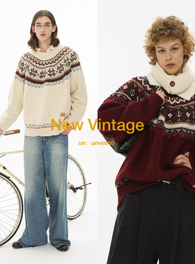 费尔岛慵懒毛衣保暖NewVintage