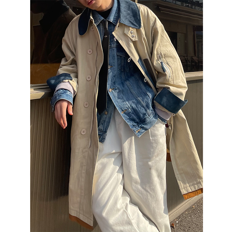 中长款内胆可拆卸棉服UNVESNO