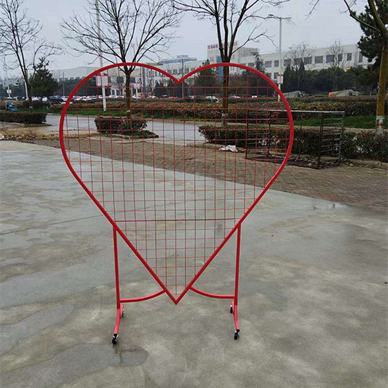 心形立式网格展示架婚庆饰品促销会幼儿园作品商超货架照片R挂架,商业/办公家具,组合架/折叠架/伸缩架,淘宝优惠券,粉丝福利购,淘宝优惠卷