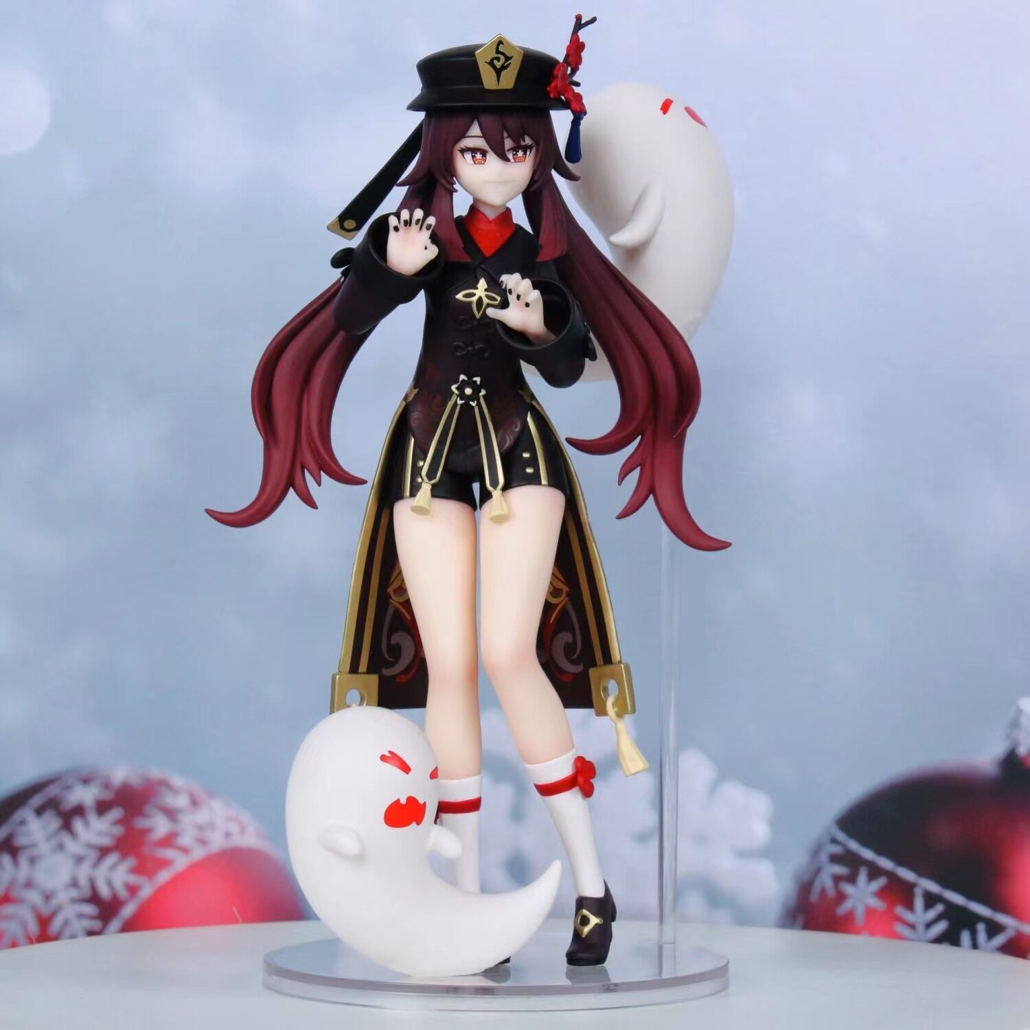 原神手办胡桃可莉雷电将军刻晴米哈游周边模型摆件公仔生日礼物