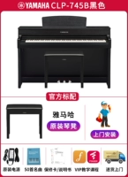 745B (черный) Стандарт+оригинальный фортепианно -стул+дверная установка