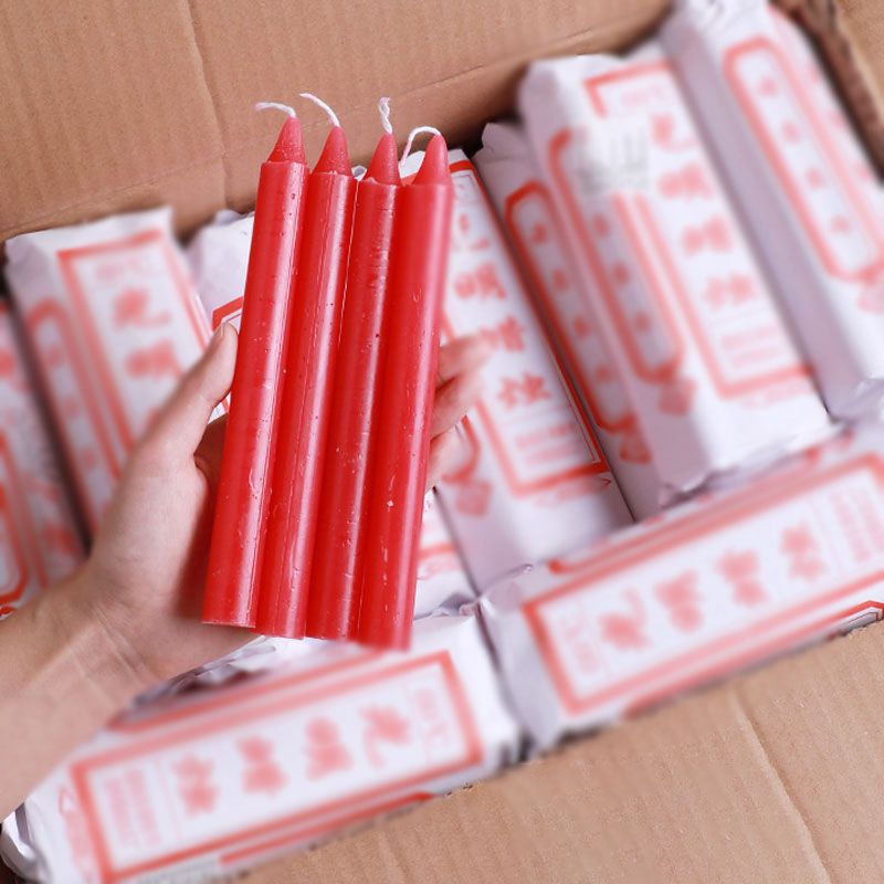 蜡烛家用无烟无味战备批发腊烛上