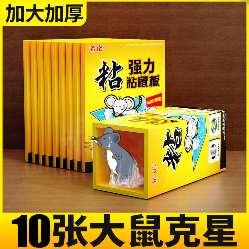 老鼠粘强力粘鼠板大老鼠贴胶板笼