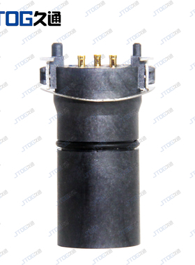 M12贴片式SMD插座3 4 5 8 12 17pin回流焊插座8芯X型针型对接孔型