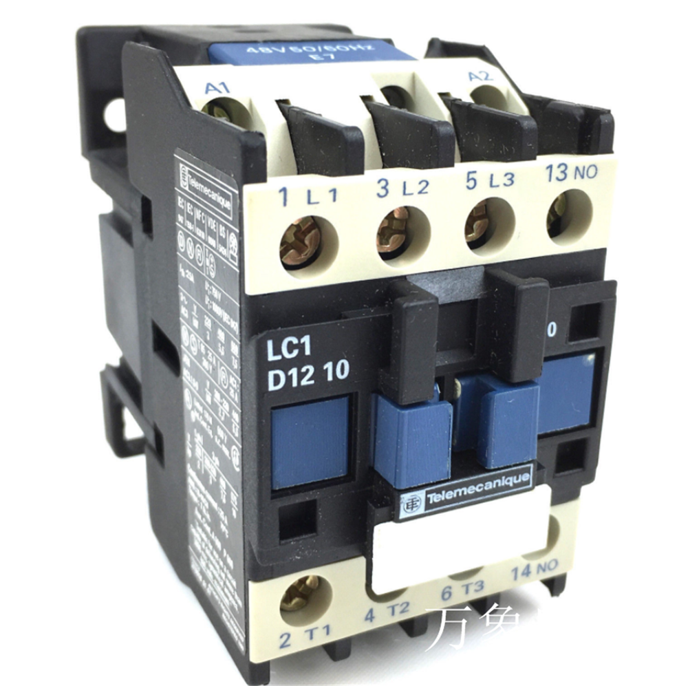 telemecanique 交流接触器 lc1 d1210e7   48v 实物拍摄 未开封