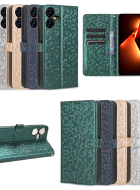 适用于传音Tecno Pova Neo3波点纹皮套手机壳插卡防摔保护套男女