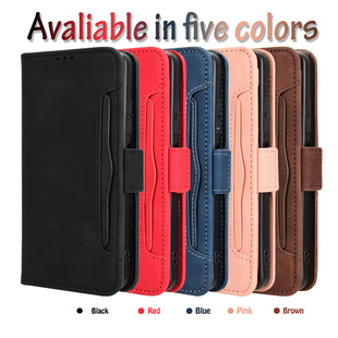 适用于Nothing Phone3A Pro多卡槽复古纹皮套手机壳插卡防摔保护套翻盖式商务外壳