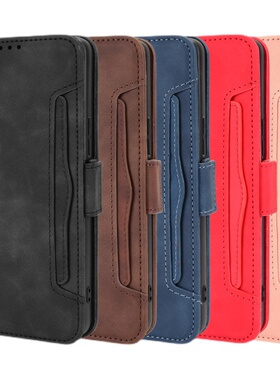 适用于传音Tecno Camon 19 Pro多卡槽复古纹插卡皮套手机壳防摔套