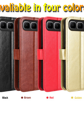 适用于传音Infinix Smart 10 Plus 4G疯马纹皮套手机壳翻盖式插卡防摔保护套商务外壳素皮男女