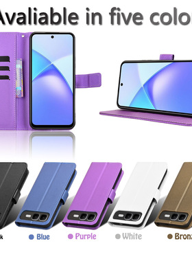 适用于传音Infinix Smart 10 Plus 4G钻石纹皮套手机壳插卡防摔保护套商务男女素皮翻盖式外壳