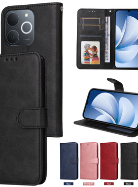 适用于OPPO Realme Narzo 80 Lite 4G,Note70T经典小牛纹皮套手机壳插卡防摔保护套翻盖式商务外壳男女素皮