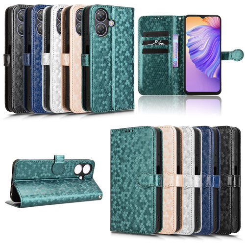 适用于欧乐风Ulefone Note 21波点纹皮套手机壳插卡防摔保护套翻盖式商务男女外壳