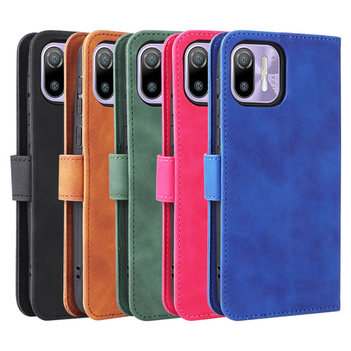 适用于殴乐风Ulefone Note6/6P肤感小牛纹插卡皮套手机壳翻盖软壳