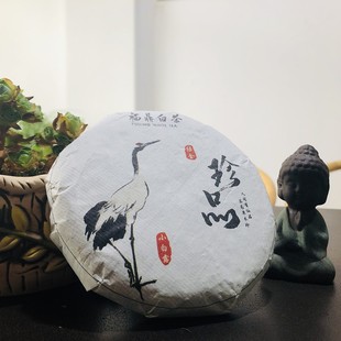 2014年小茶饼福鼎白茶枣香贡眉管阳高山老白茶100g 口碑好茶