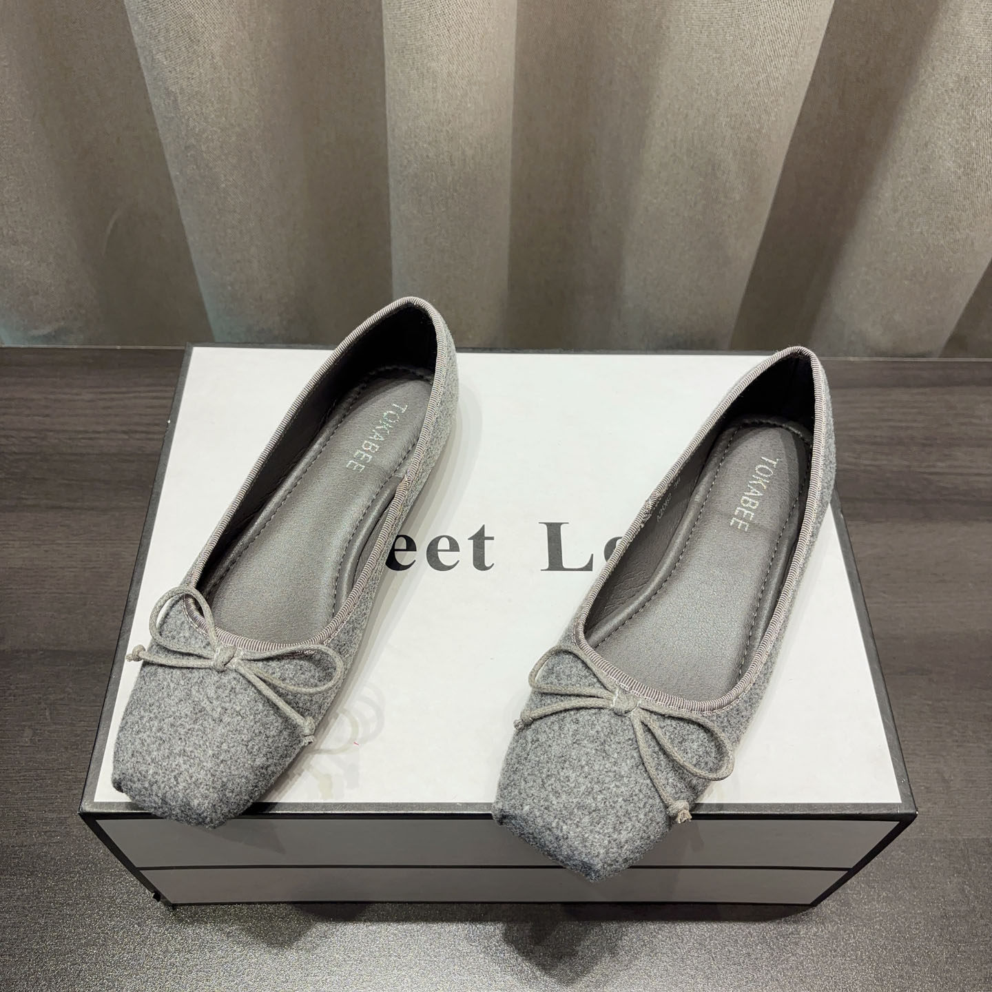 小香风方头呢子单鞋女2026年新款春季百搭浅口配裙子芭蕾舞平底鞋,女鞋,浅口单鞋,淘宝优惠券,粉丝福利购,淘宝优惠卷