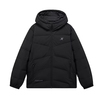 特步CHINA运动羽绒服男士