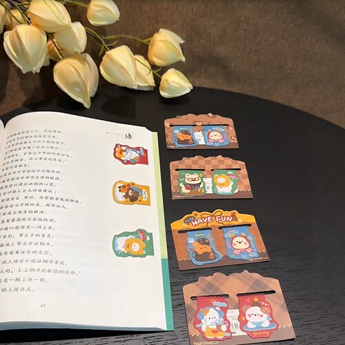 复古动物磁性书签2026新款礼物