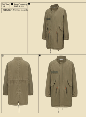 尚宗ShangTsung 23.ss.1th【壹】季. | 泥侵加工 | 011 m51风衣