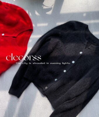 【冬日暖阳温柔拥抱】D级长绒工艺 100山羊绒 雅致舒适开衫—新色