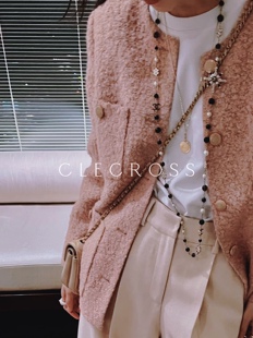 【精简优雅】 老钱风 意大利圈圈羊毛双色 定制扣 长/短小香外套