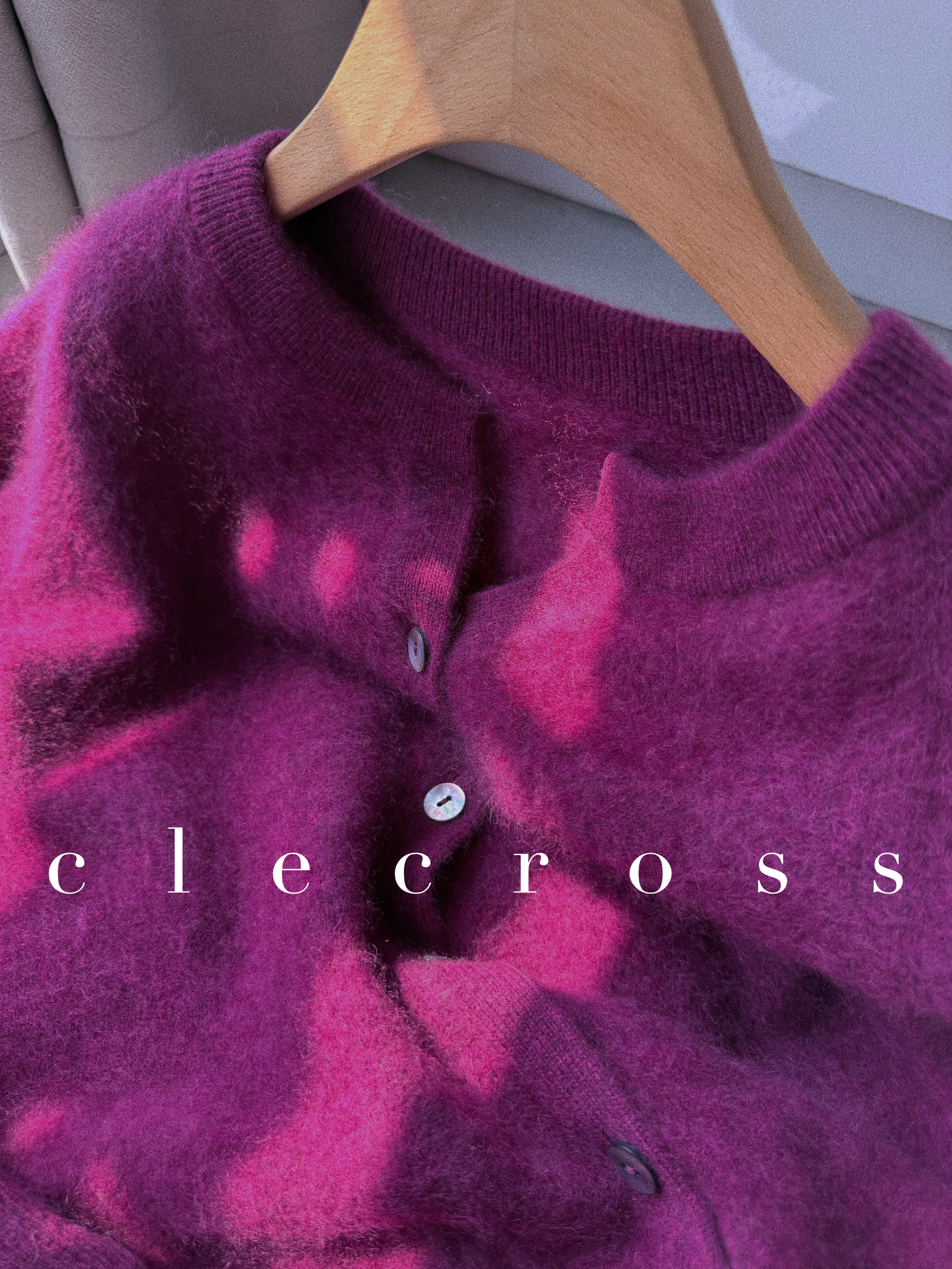 【冬日暖阳温柔拥抱】D级长绒工艺100山羊绒 雅致 舒适开衫一新色