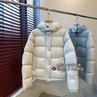 THEWOW 三星安心羽绒杜邦三防立裁可拆卸连帽收腰羽绒服 L家同款