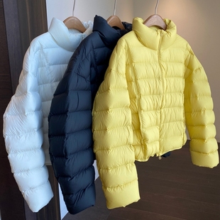 ～高品质保暖轻便立领短款 火爆款 排骨羽绒服女2025新秋冬 AMR