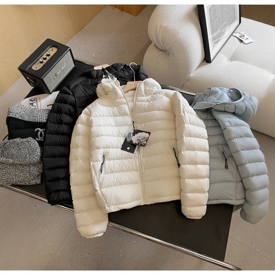大叮自制排骨羽绒服!防泼水云感泡芙安心90白鸭绒连帽加厚外套女