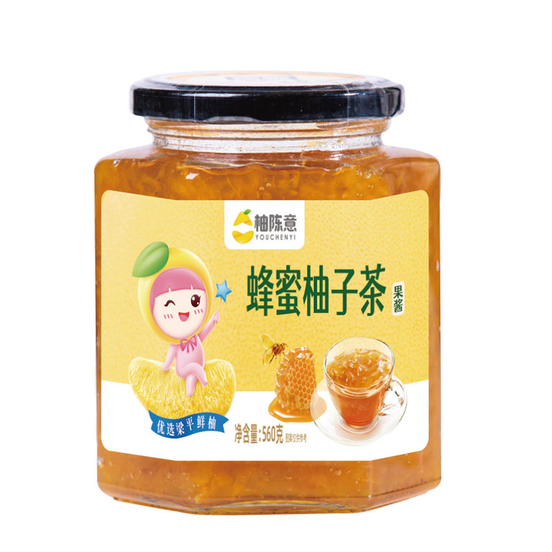 奇爽蜂蜜柚子茶中秋礼盒柠檬百香果茶冲饮Q爱柚礼盒水果茶果酱
