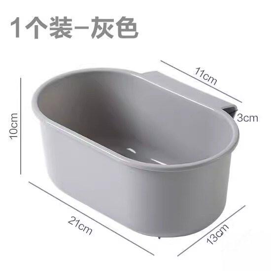 可挂式厨房水槽沥水篮过滤筐塑料置物架厨房剩饭剩菜残渣过滤