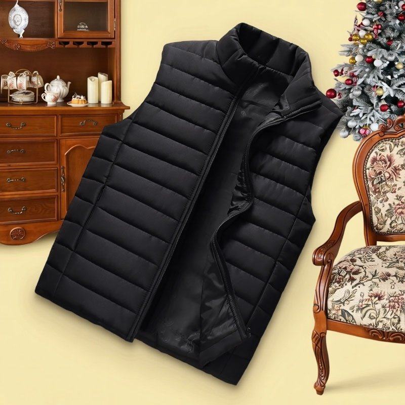 加绒马甲男士2025冬季新款加厚休闲防寒保暖坎肩立领夹克防风棉服,男装,常规马甲,淘宝优惠券,粉丝福利购,淘宝优惠卷