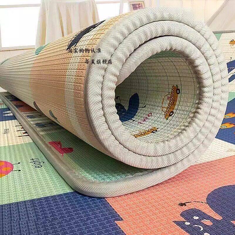儿童床垫米地垫睡觉打地铺宝宝爬行垫加厚可折叠客厅防潮隔凉泡沫