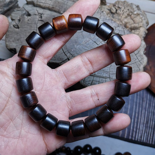太行崖柏雷击木骨料男女手链手串项链配饰原木情侣把玩闻香香木串