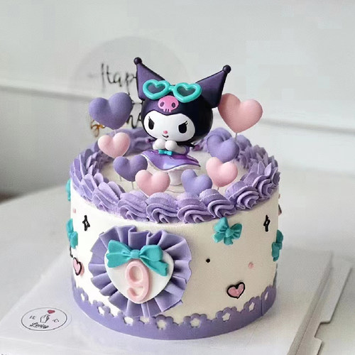 生日蛋糕装饰摆件酷米米公主