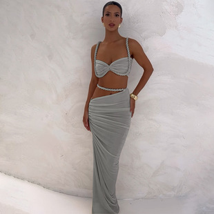 海滩女王/腰臀比拿捏勾魂巨好看海边度假超火连衣裙爆款减龄可爱