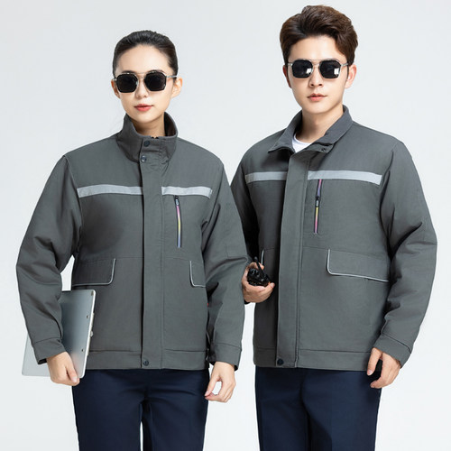 冬装工作服棉衣劳保服耐磨