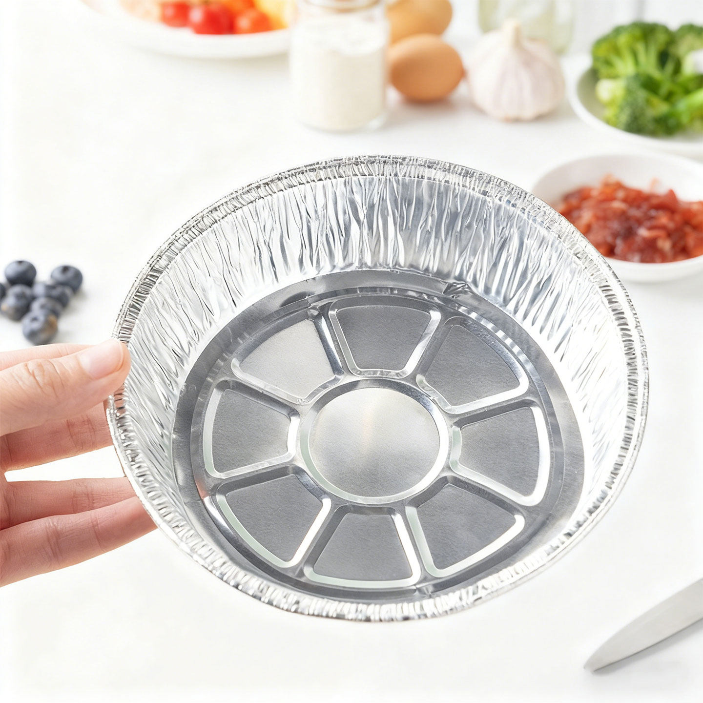 锡纸空气炸锅专用纸家用的铝箔锡纸盘盒烤箱食物吸油纸食品级烘焙图片