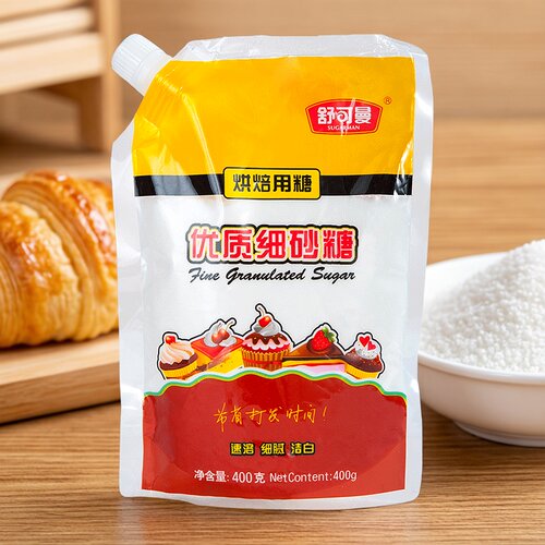 舒可曼白砂糖400g家用冲饮