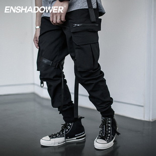 ENSHADOWER隐蔽者伞兵束脚裤 裤 户外山系直筒裤 男雪地迷彩库工装