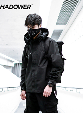 ENSHADOWER隐蔽者可拆卸帽压胶冲锋衣男户外滑雪服gorpcore外套潮