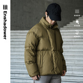 ENshadower隐蔽者机车夹克式 外套潮 磁扣羽绒服男小众设计感冬季