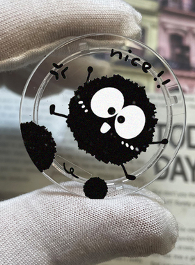 Magsfe磁吸气囊支架可替换面盖通用4扣位可来图定制图案不含支架