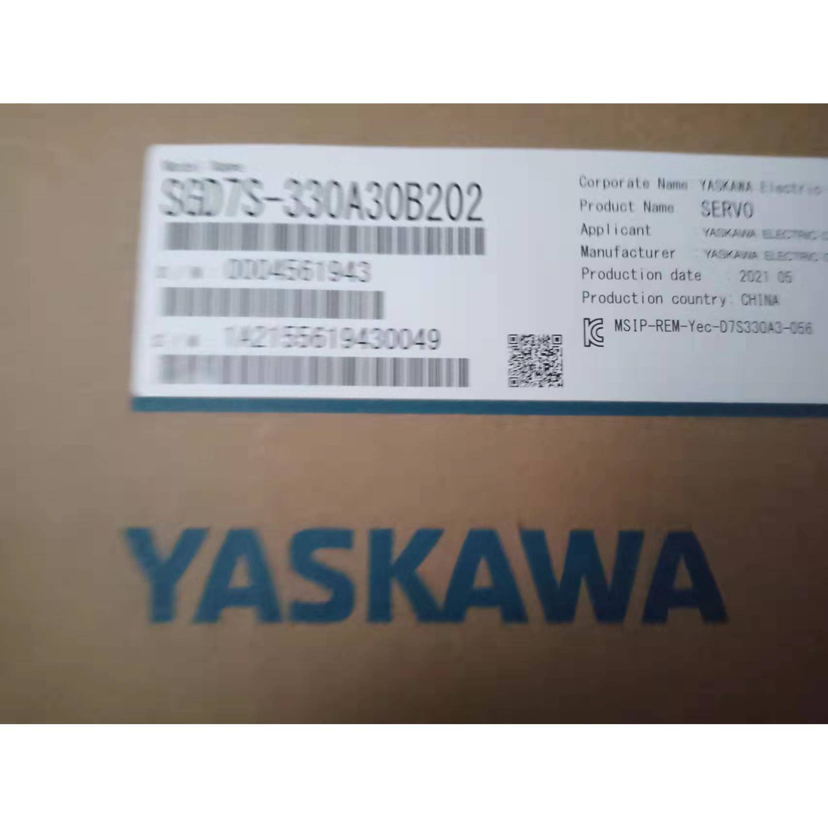 全新原装 安川7系5KW伺服驱动器SGD7S-330A30B202 现货质保包邮