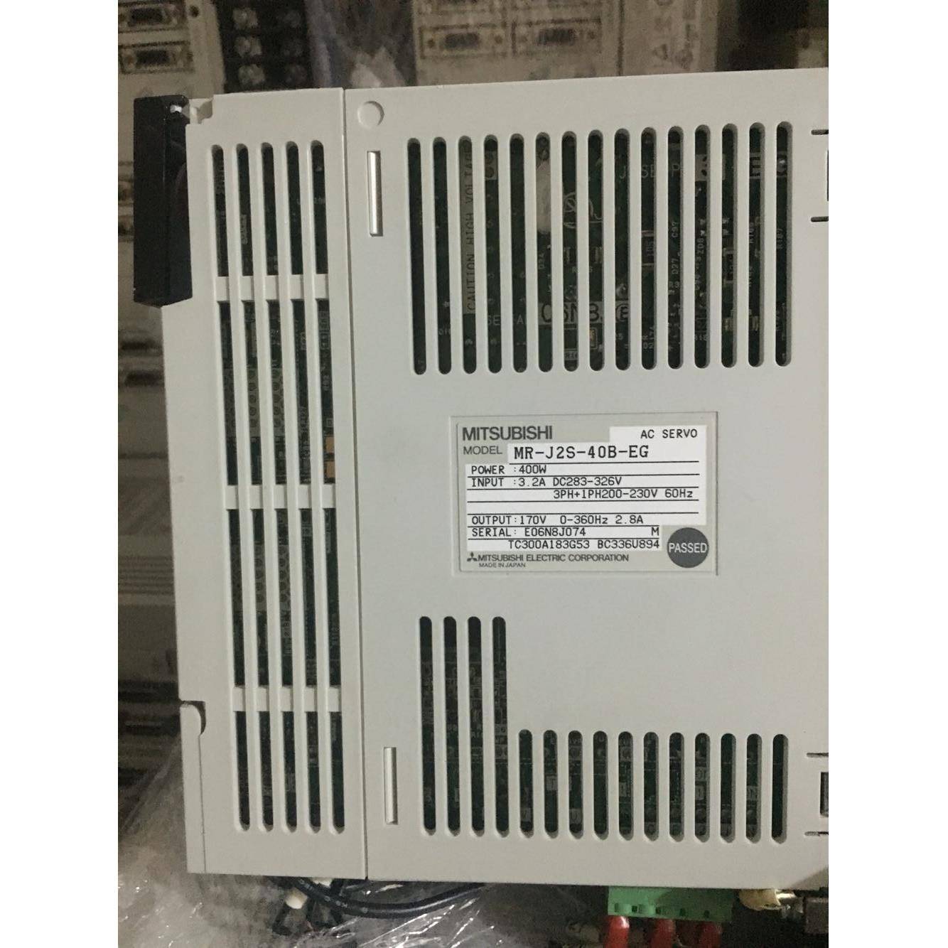 原装三菱伺服驱动器MR-J2S-40B-EG质保一年九九成新，购前询价
