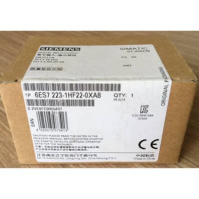 6ES7223-1HF22-0XA8西门子S7-200CNEM223数字量模块4输入24VDC