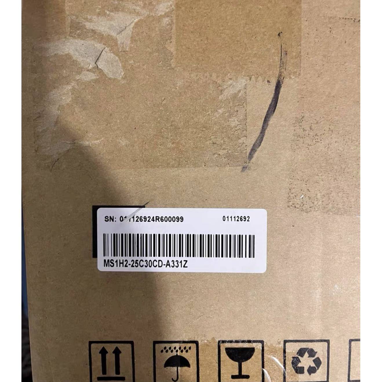 汇川2.5KW伺服电机 MS1H2-25C30CD-A331Z / A334Z/T331Z 全新原装