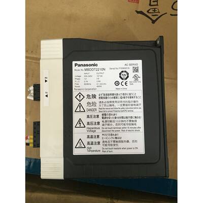 原装松下伺服驱动器MBDDT1205N/2210N成色漂亮