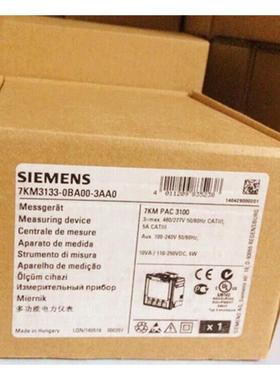 7KM3133-0BA00-3AA0西门子SENTRON测量仪7KMPAC3100LCD