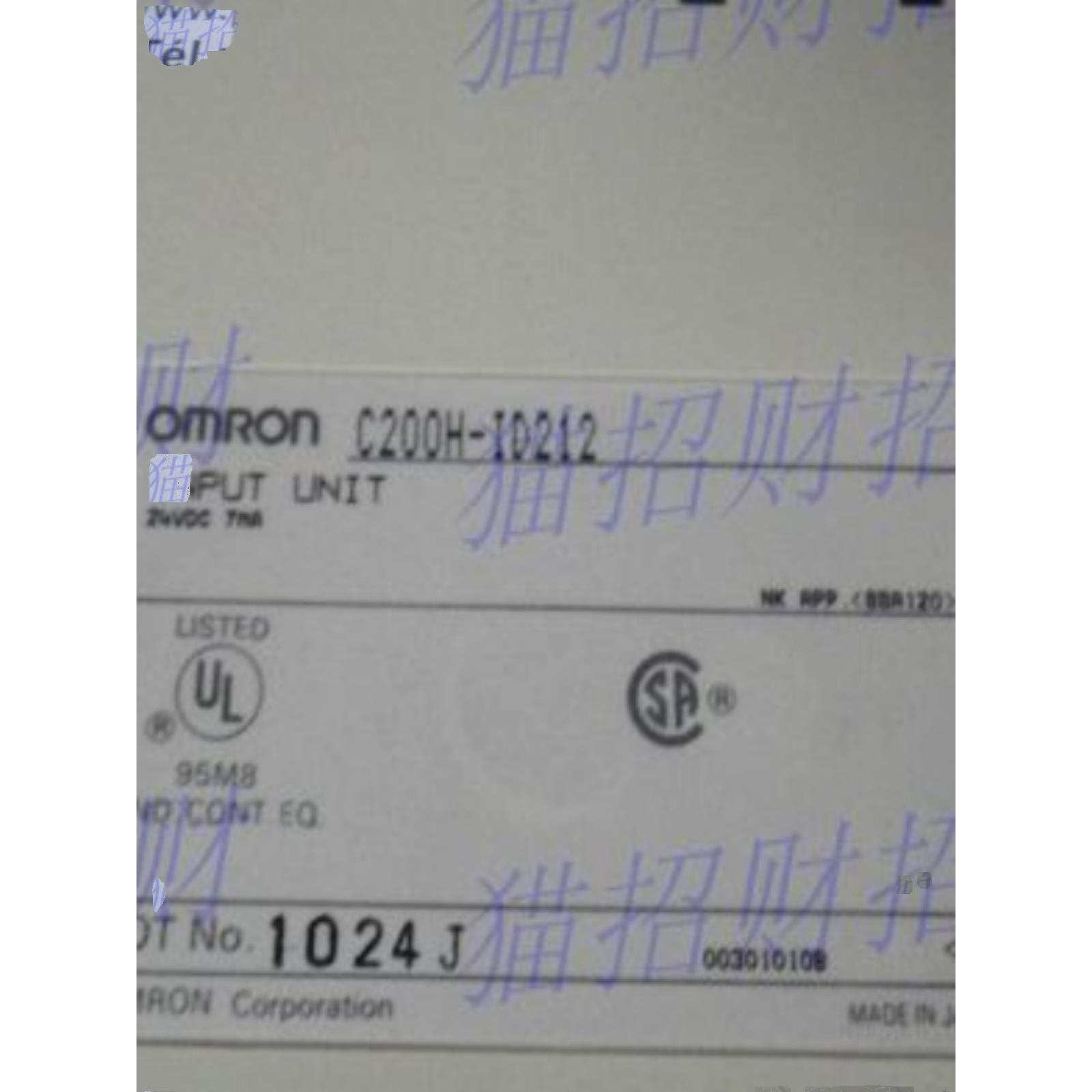 欧姆龙C200H-IA122 121 221 222-ID212 211 215 216 217 218 219