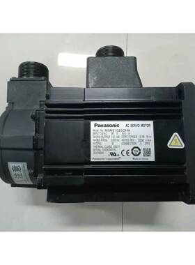 二手原装拆机松下 1KW绝对值带刹车伺服电机MSME102SCHM质保